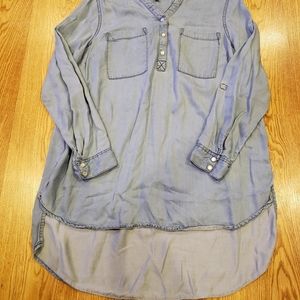 Blue jean tunic
